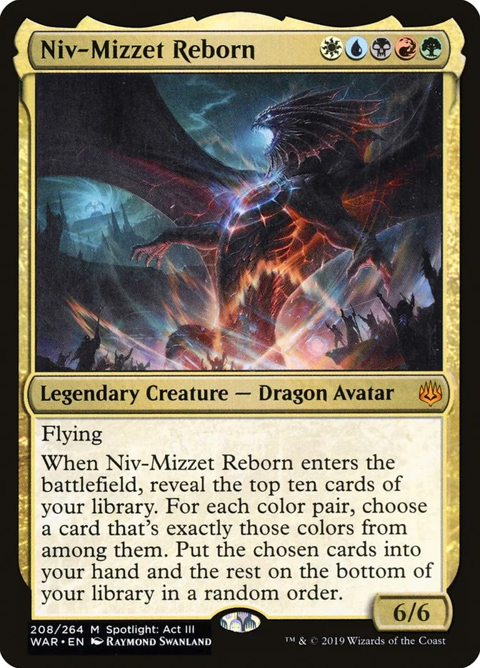 Niv-Mizzet Reborn 「WAR/208」「EN」