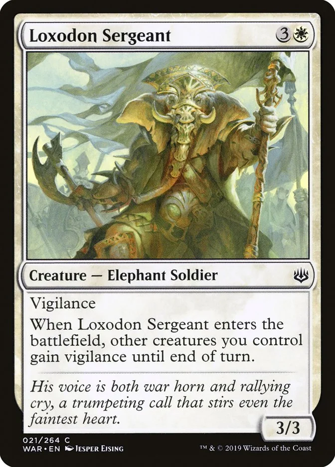 Loxodon Sergeant 「WAR/21」「EN」