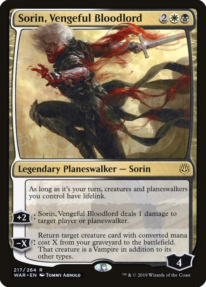 Sorin, Vengeful Bloodlord 「WAR/217」「EN」