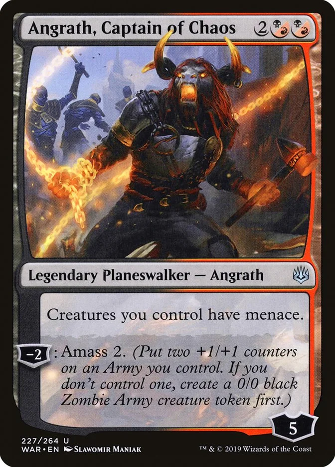 Angrath, Captain of Chaos 「WAR/227」「EN」