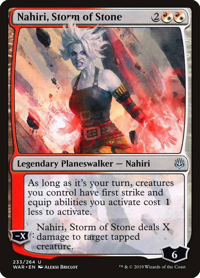 Nahiri, Storm of Stone 「WAR/233」「EN」