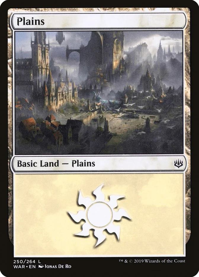 Plains 「WAR/250」「EN」