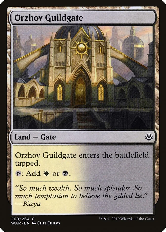 Orzhov Guildgate 「WAR/269」「EN」