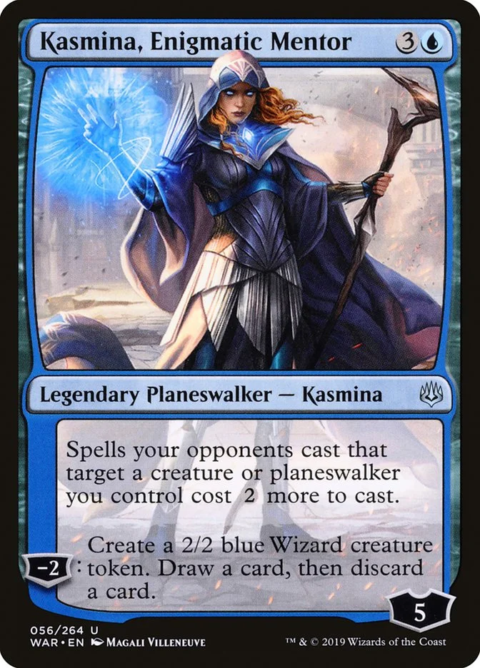 Kasmina, Enigmatic Mentor 「WAR/56」「EN」