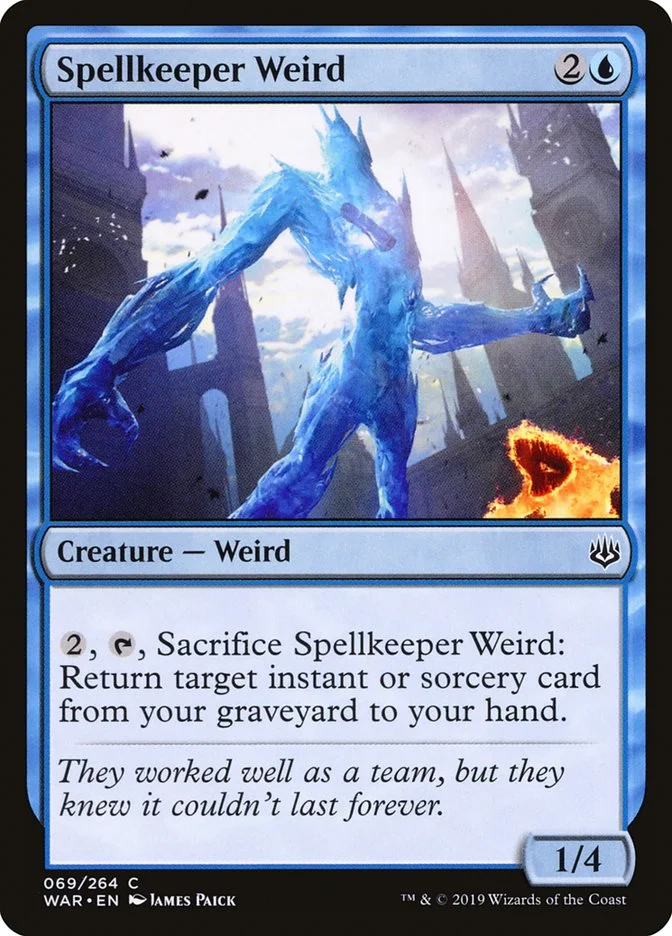 Spellkeeper Weird 「WAR/69」「EN」