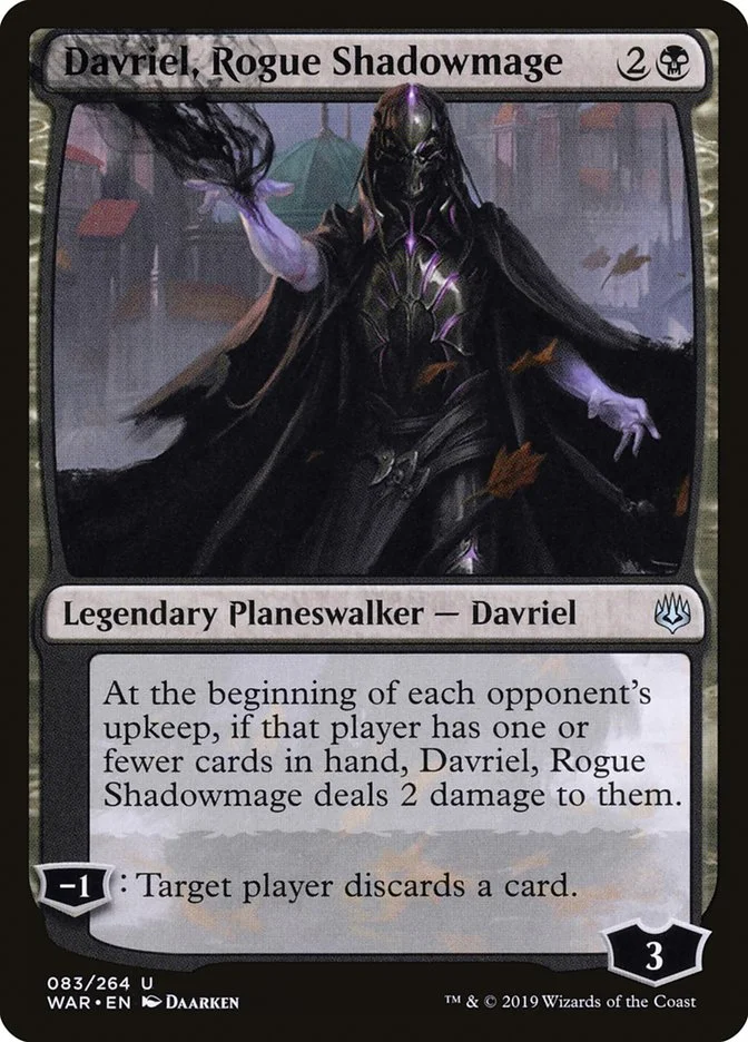 Davriel, Rogue Shadowmage 「WAR/83」「EN」