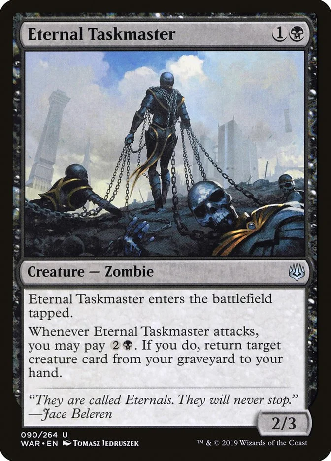 Eternal Taskmaster 「WAR/90」「EN」