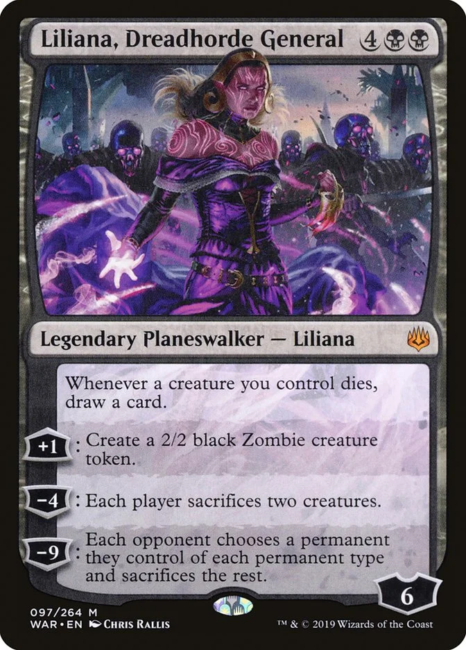 Liliana, Dreadhorde General 「WAR/97」「EN」
