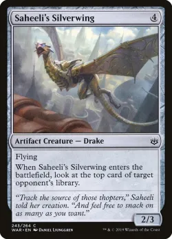 Saheeli's Silverwing 「WAR/243」「EN」