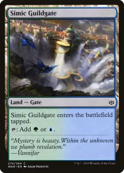 Simic Guildgate 「WAR/274」「EN」