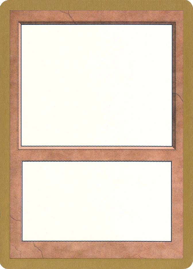 Blank Card 「WC00/00」「EN」