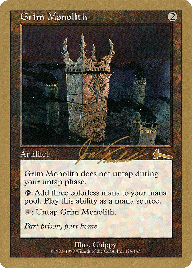 Grim Monolith 「WC00/jf126」「EN」