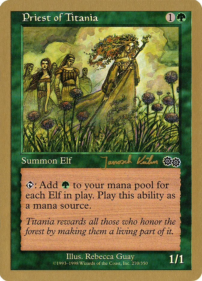 Priest of Titania 「WC00/jk270」「EN」