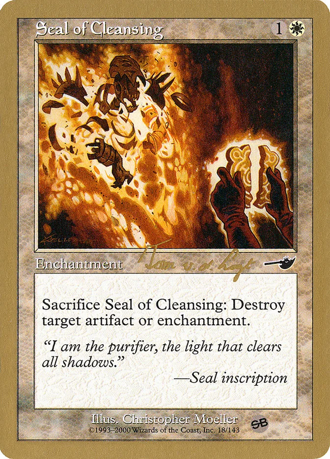 Seal of Cleansing 「WC00/tvdl18sb」「EN」