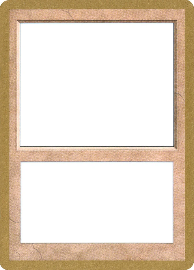Blank Card 「WC01/00」「EN」