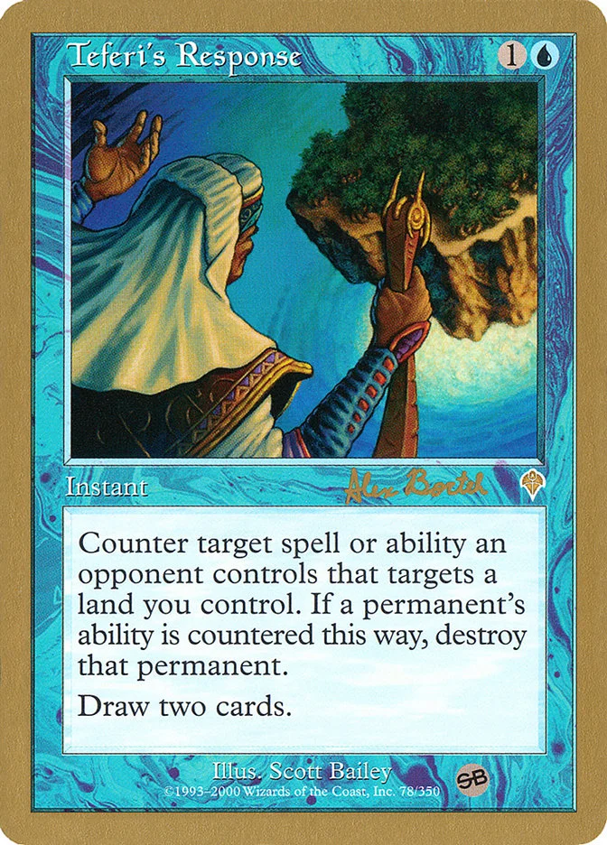 Teferi's Response 「WC01/ab78sb」「EN」
