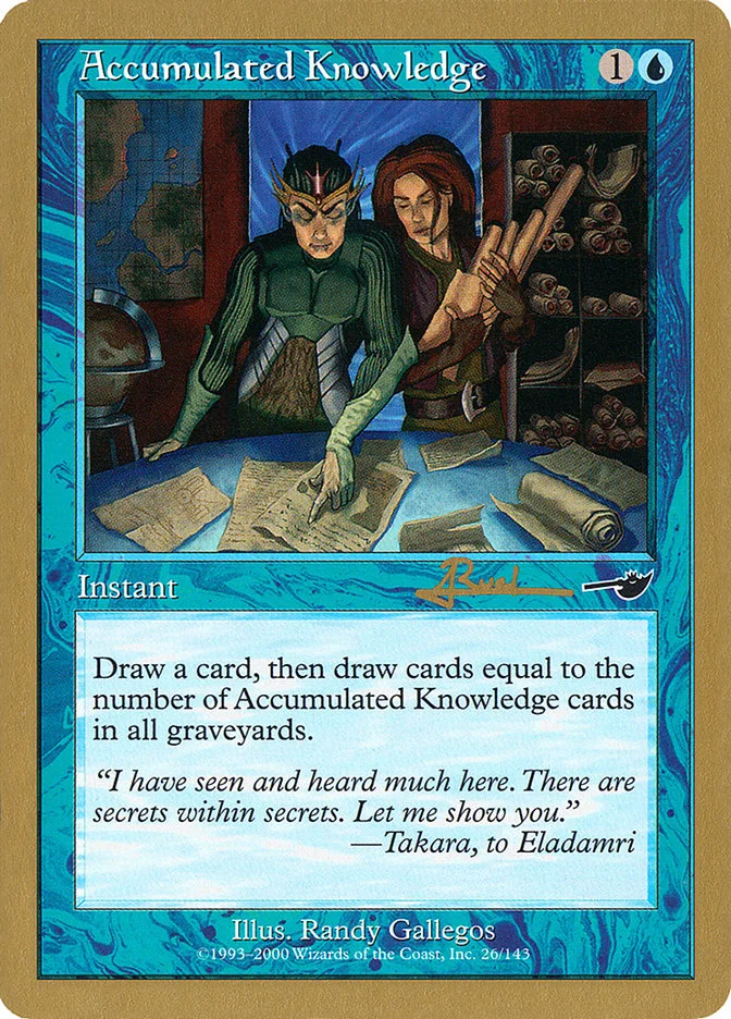 Accumulated Knowledge 「WC01/ar26」「EN」