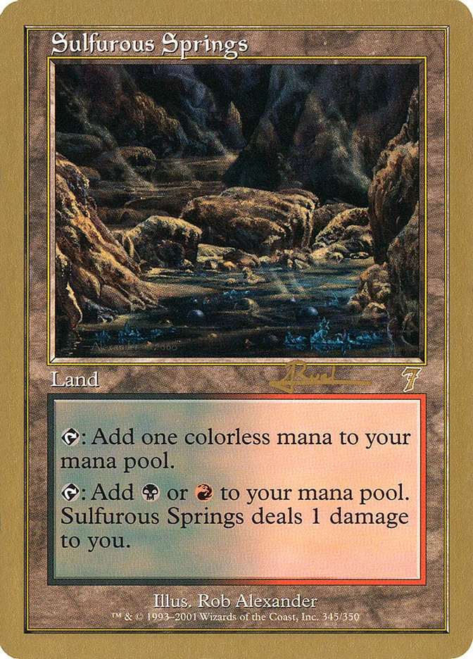 Sulfurous Springs 「WC01/ar345」「EN」