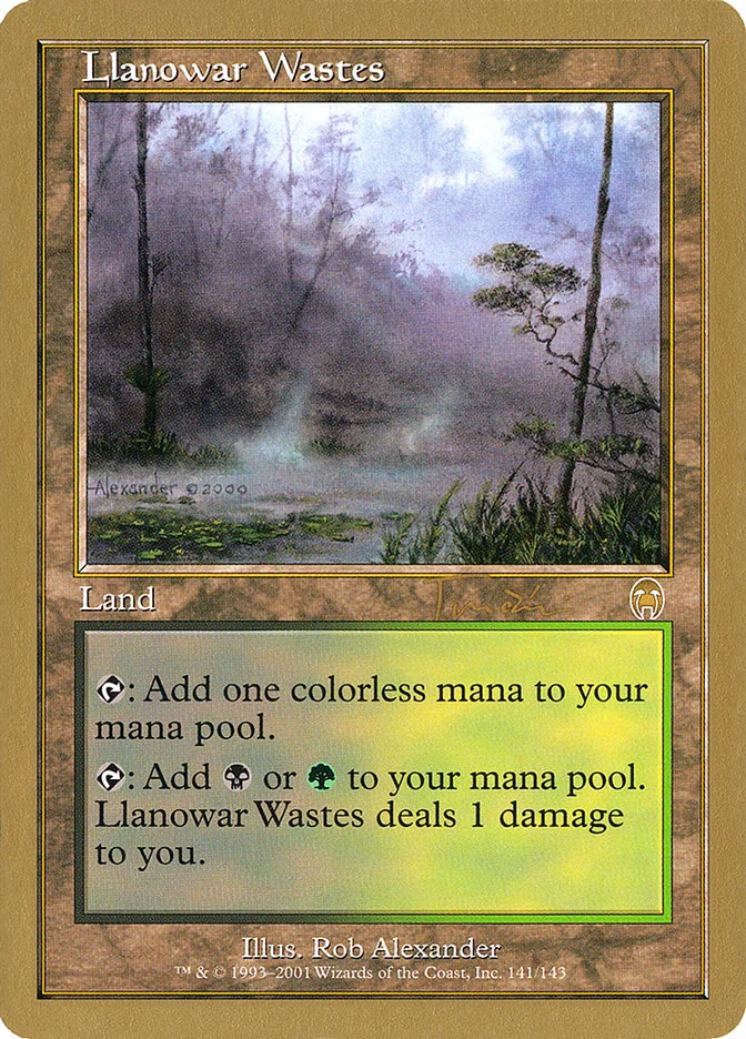 Llanowar Wastes 「WC01/jt141」「EN」