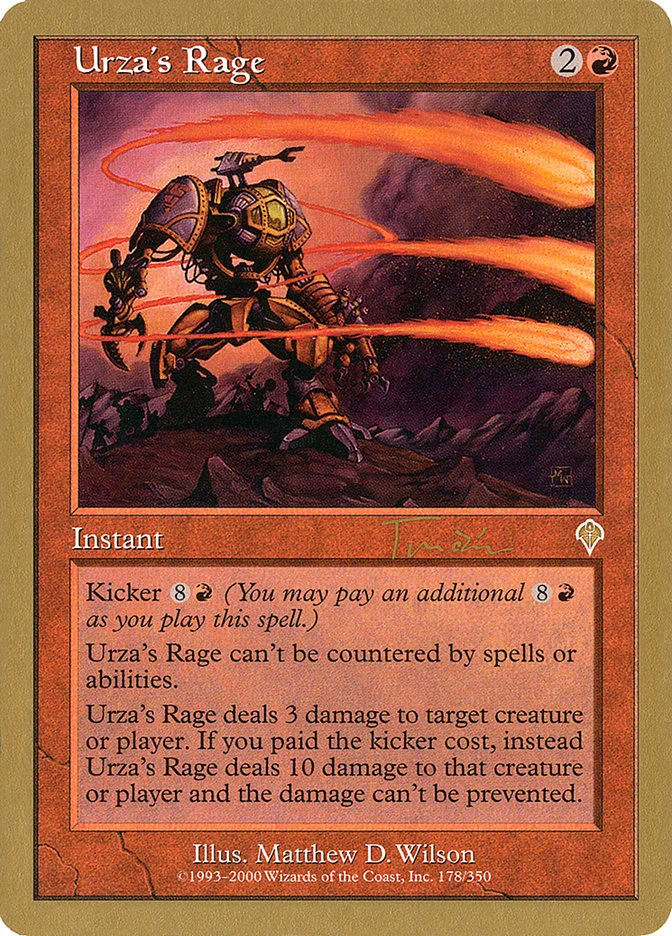 Urza's Rage 「WC01/jt178」「EN」