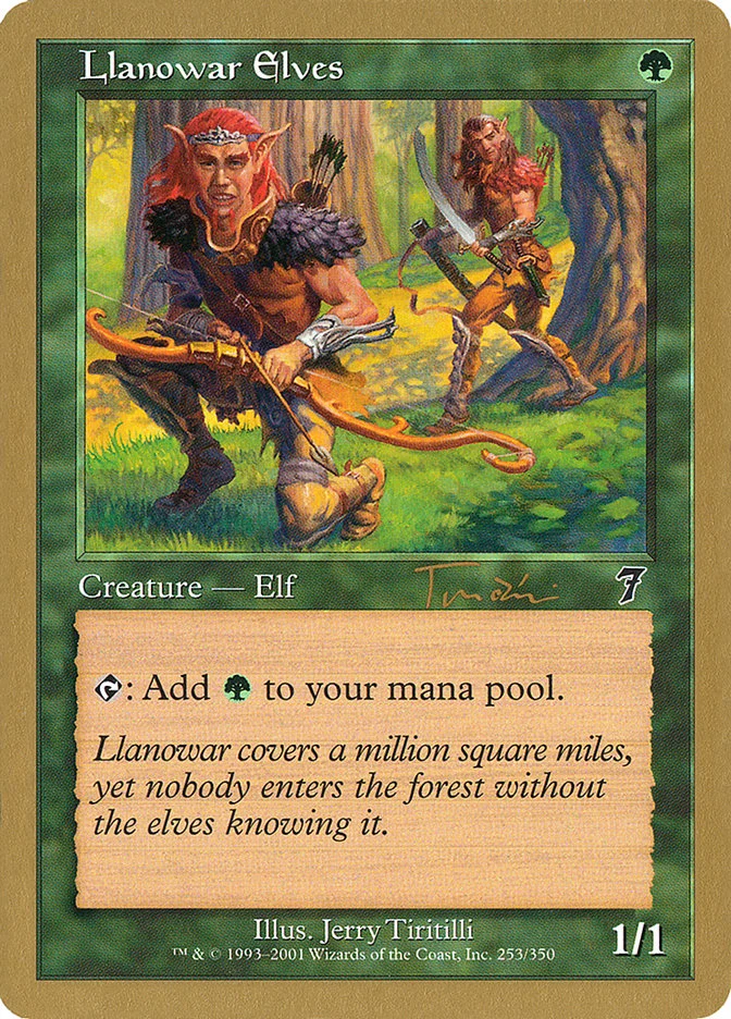 Llanowar Elves 「WC01/jt253」「EN」