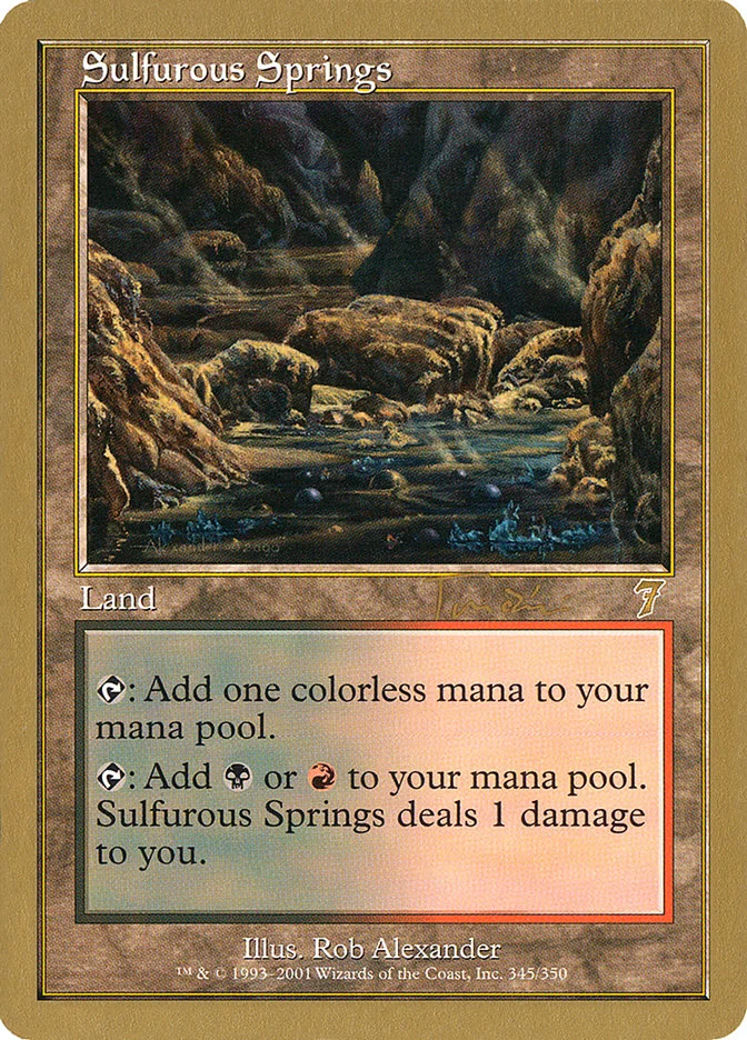 Sulfurous Springs 「WC01/jt345」「EN」