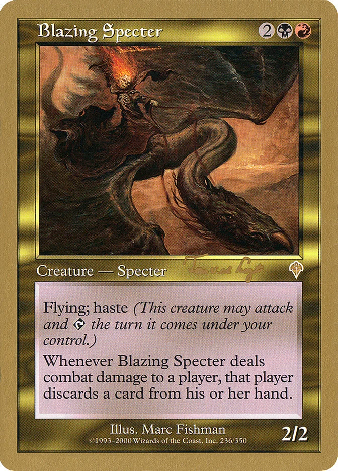 Blazing Specter 「WC01/tvdl236」「EN」