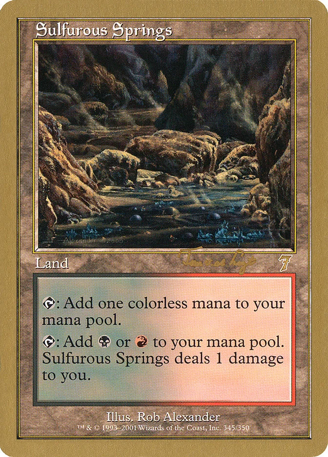 Sulfurous Springs 「WC01/tvdl345」「EN」