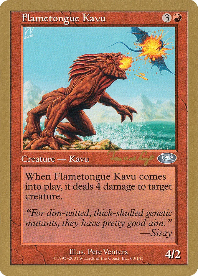 Flametongue Kavu 「WC01/tvdl60」「EN」