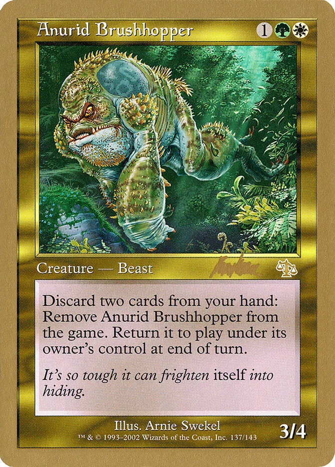 Anurid Brushhopper 「WC02/bk137」「EN」