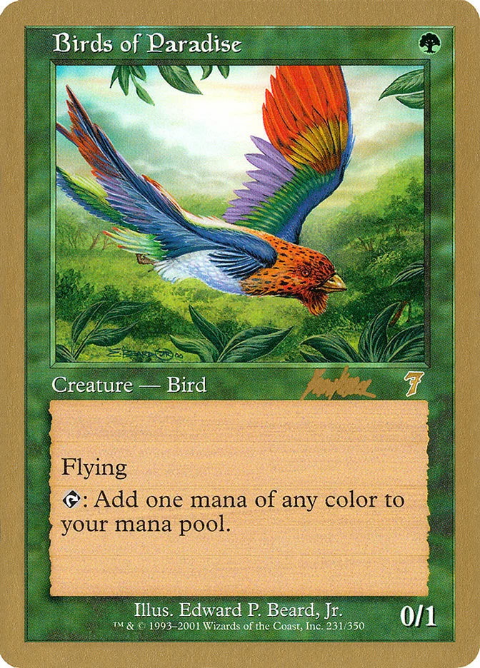 Birds of Paradise 「WC02/bk231」「EN」