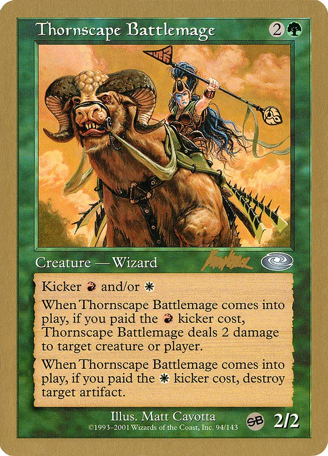 Thornscape Battlemage 「WC02/bk94sb」「EN」