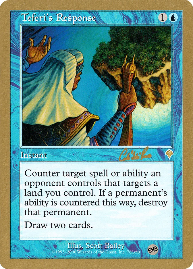 Teferi's Response 「WC02/cr78sb」「EN」
