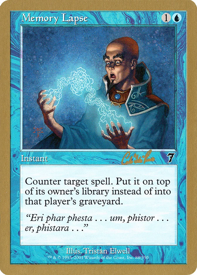 Memory Lapse 「WC02/cr88」「EN」