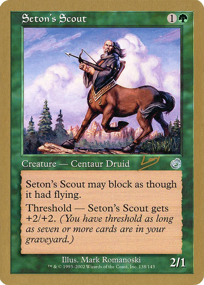 Seton's Scout 「WC02/rl138」「EN」