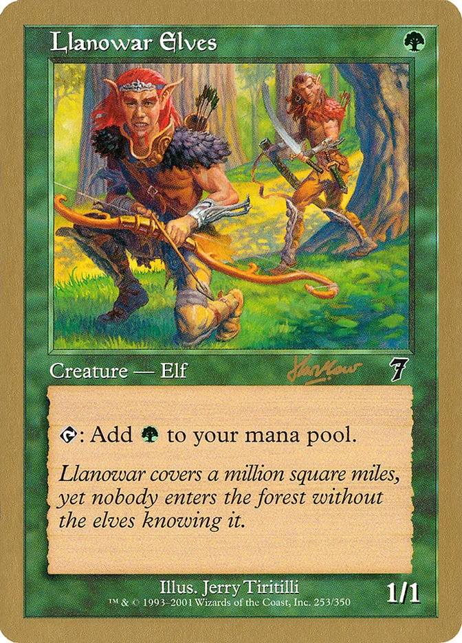 Llanowar Elves 「WC02/shh253」「EN」