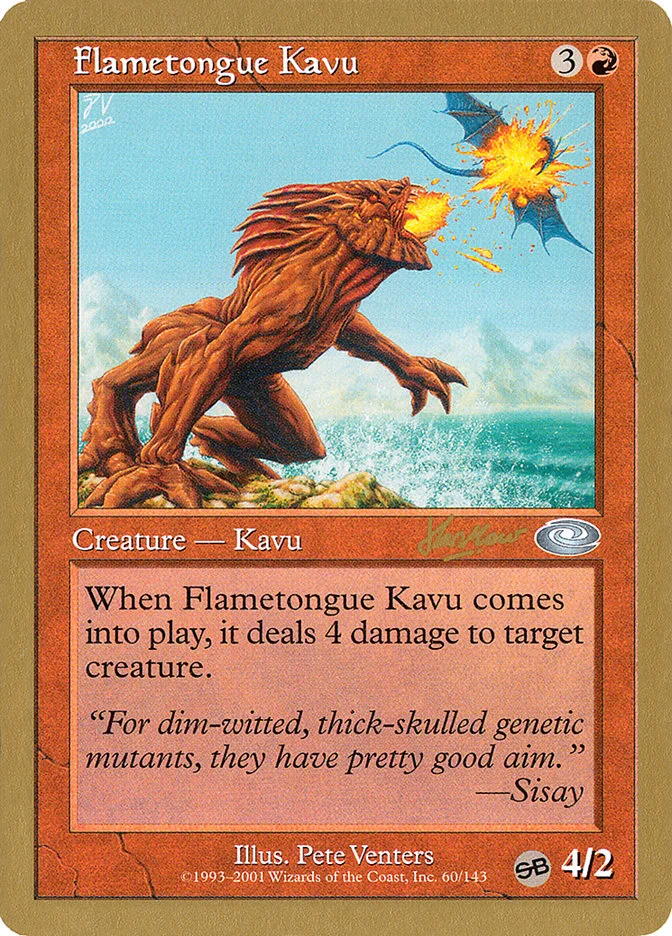 Flametongue Kavu 「WC02/shh60sb」「EN」