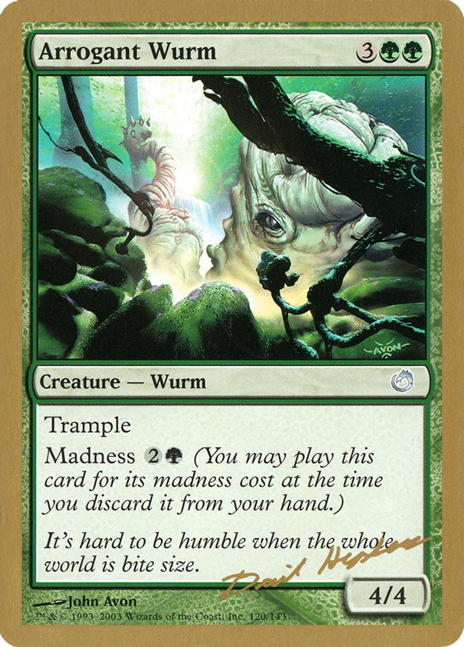 Arrogant Wurm 「WC03/dh120」「EN」