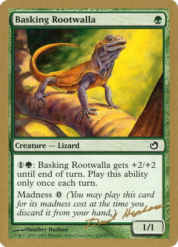 Basking Rootwalla 「WC03/dh121」「EN」