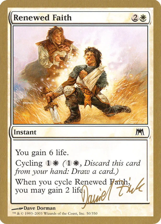 Renewed Faith 「WC03/dz50」「EN」