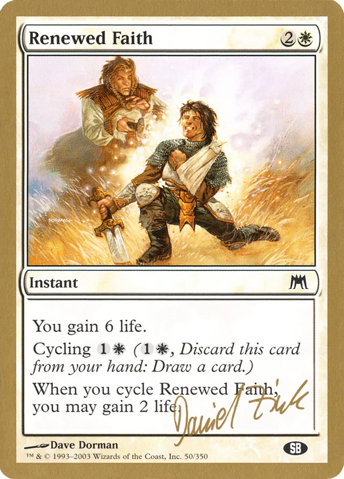 Renewed Faith 「WC03/dz50sb」「EN」
