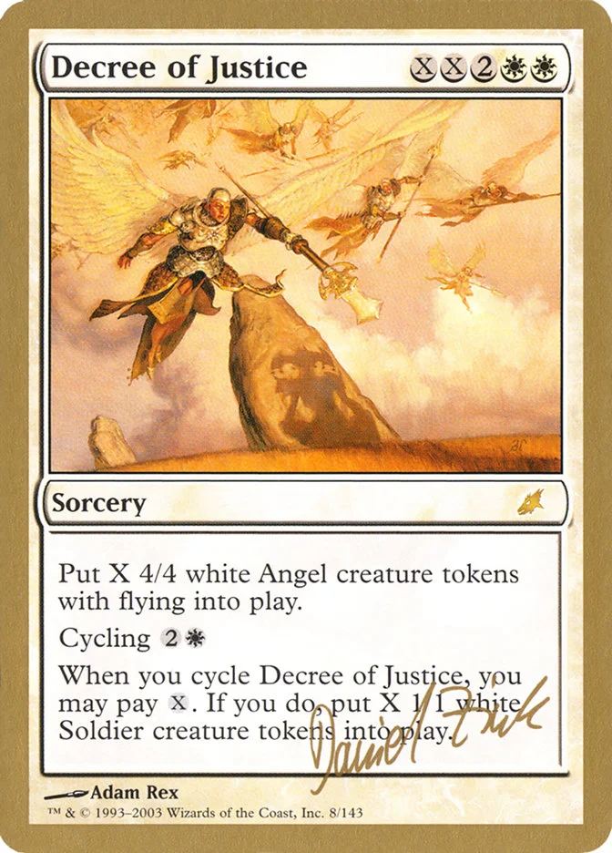 Decree of Justice 「WC03/dz8」「EN」