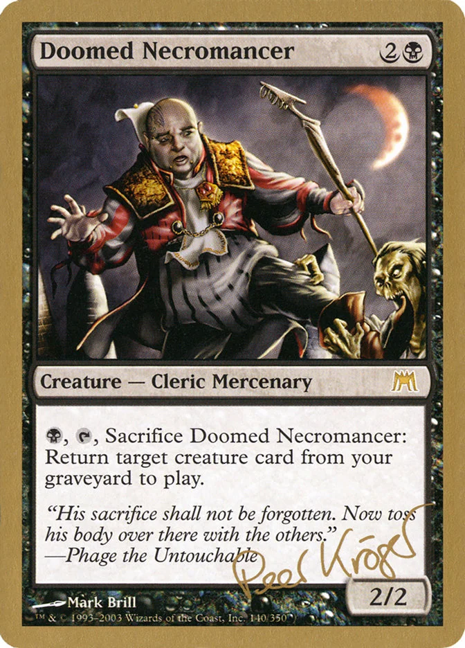 Doomed Necromancer 「WC03/pk140」「EN」