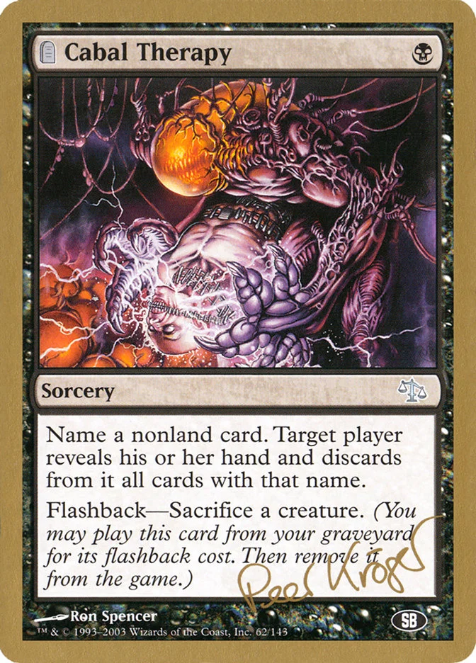 Cabal Therapy 「WC03/pk62sb」「EN」