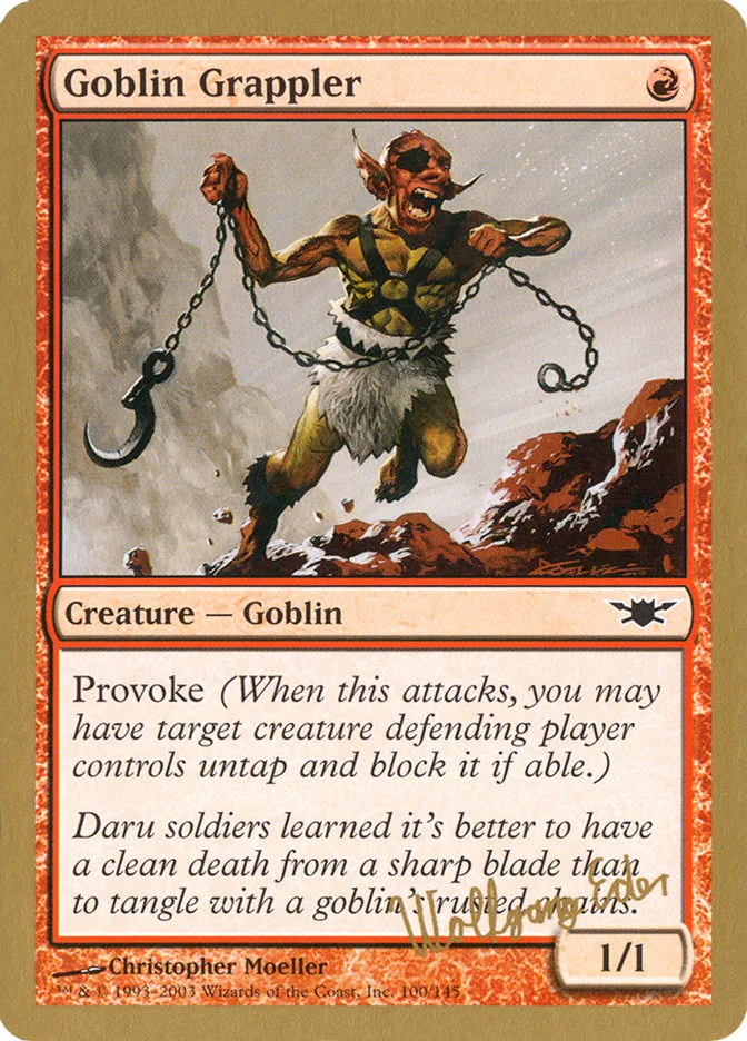 Goblin Grappler 「WC03/we100」「EN」