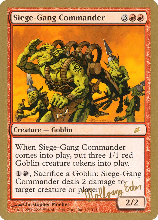 Siege-Gang Commander 「WC03/we103」「EN」