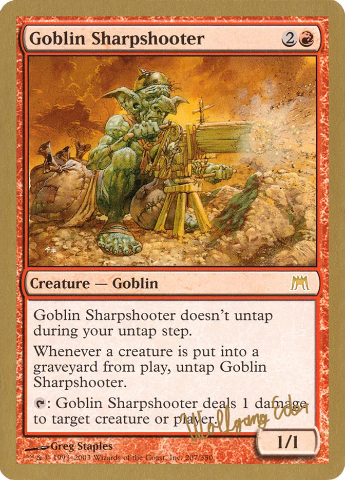 Goblin Sharpshooter 「WC03/we207」「EN」