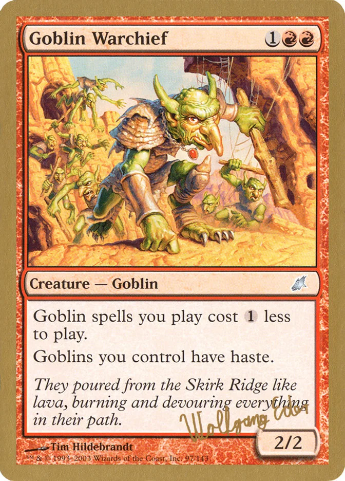 Goblin Warchief 「WC03/we97」「EN」