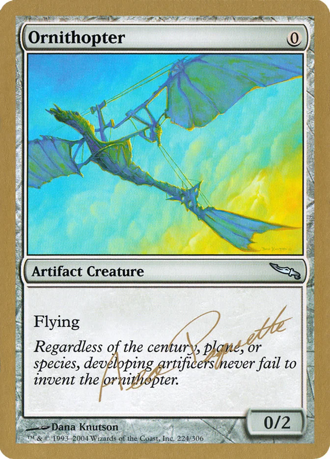Ornithopter 「WC04/ap224」「EN」
