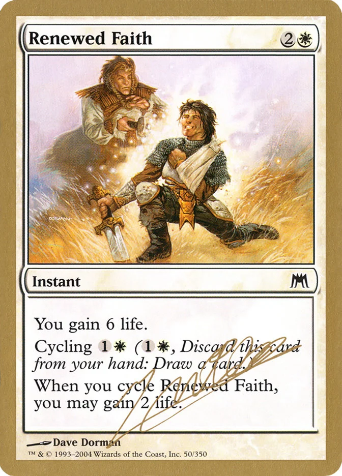 Renewed Faith 「WC04/jn50」「EN」